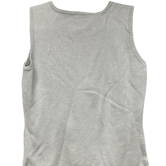 Tommy Bahama Light Sage Green Women's Tank Top Size Large 55% Silk - Picture 2 of 4